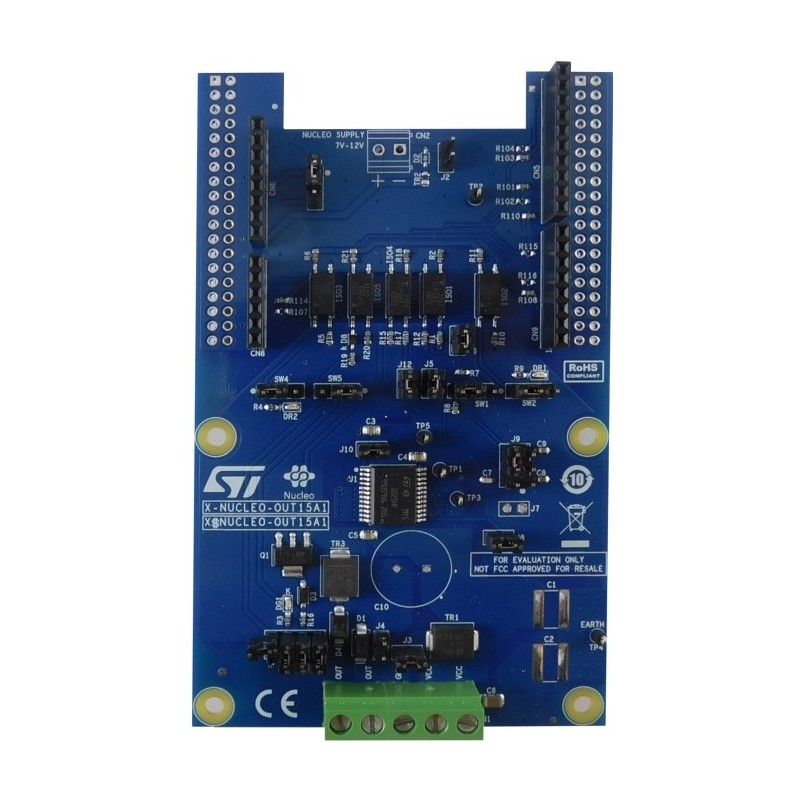 X-NUCLEO-OUT15A1 - expansion board with digital outputs for STM32 Nucleo