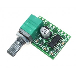 PAM8403 2x3W audio amplifier module with potentiometer