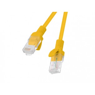 Patchcord - Ethernet network cable 0.5m cat.5E UTP, orange, Lanberg