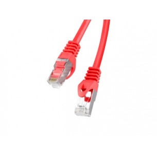Patchcord - Ethernet cable 0.25m cat.6 FTP, red, Lanberg