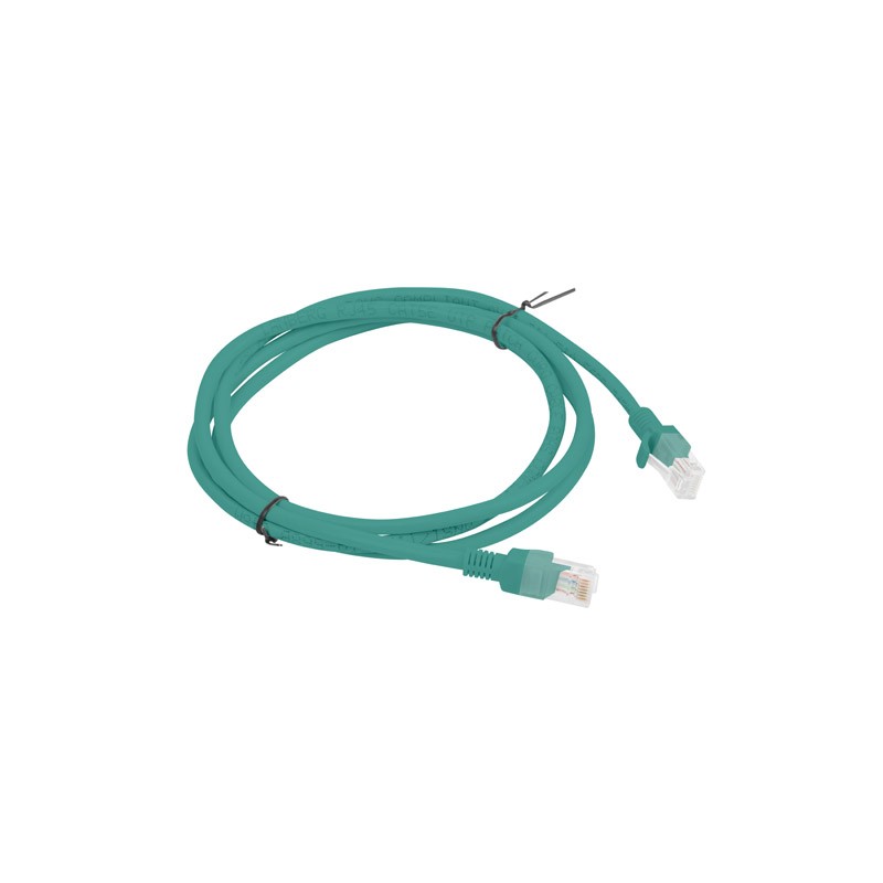 Cavo Di Rete Lanberg Cat.6 UTP 2m Verde - Connessione Veloce E Stabile