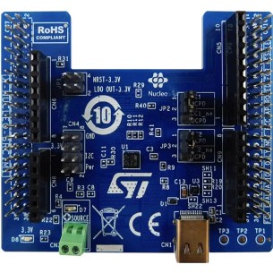 X-NUCLEO-SRC1M1 - USB Type-C Power Delivery expansion module for STM32 Nucleo