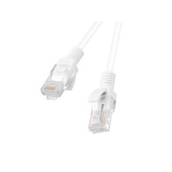 Patchcord - Ethernet network cable 10m cat.5E UTP, white, Lanberg