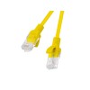 Patchcord - przewód sieciowy Ethernet 1,5m kat.6 UTP, żółty, Lanberg
