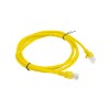 Patchcord - przewód sieciowy Ethernet 1,5m kat.6 UTP, żółty, Lanberg