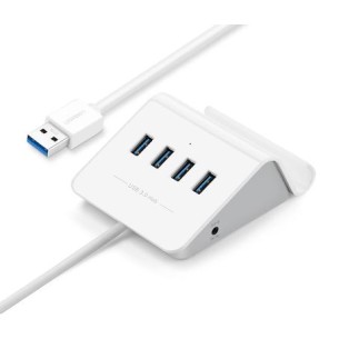 Active USB 3.0 HUB with 4 ports and a phone holder