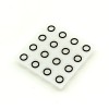 4x4 silicone caps for buttons and LEDs 3mm