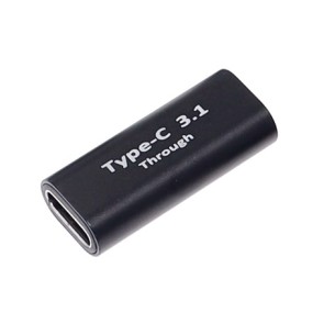 USB Type-C F-F adapter, straight