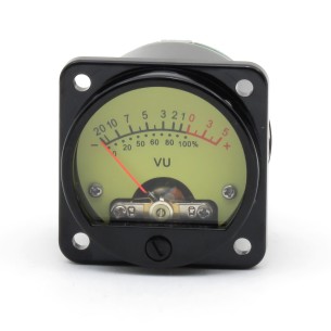 VU meter - analogowy wskaźnik wysterowania audio 45mm