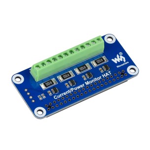 Current/Power Monitor HAT - power parameter monitoring module for Raspberry Pi