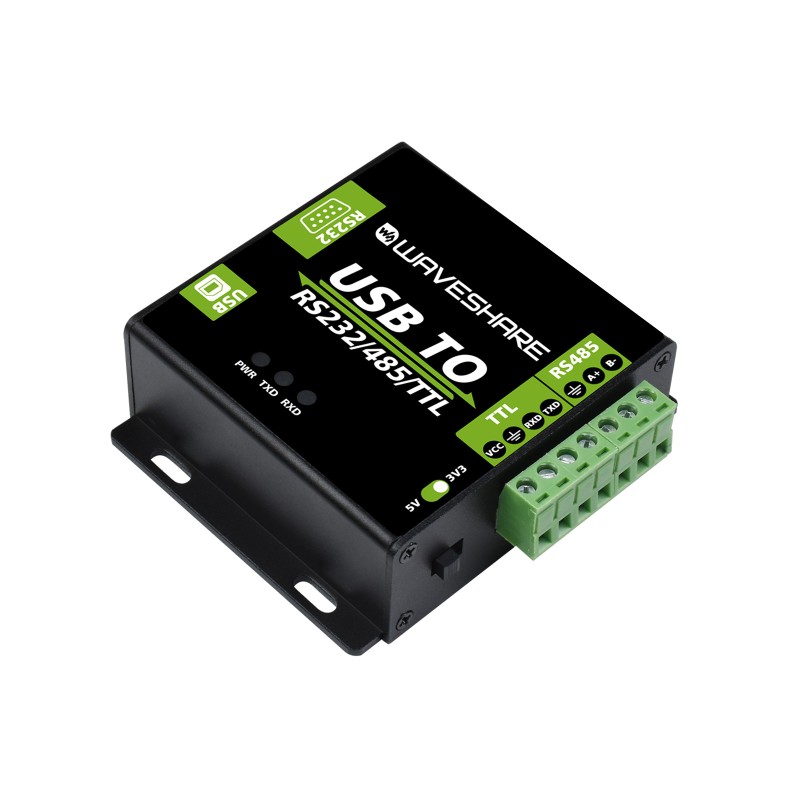 USB TO RS232/485/TTL (B) - isolated USB - RS232/RS485/TTL converter -  Kamami on-line store