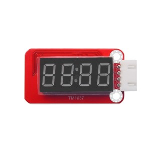 Module with 4-digit, 7-segment display 0.36" (red)