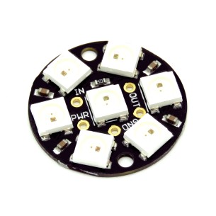 NeoPixel Jewel - 7 x WS2812B 5050 RGB LED with Integrated Drivers
