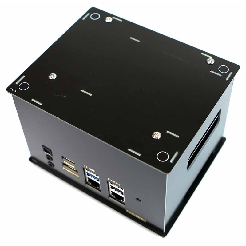 ODROID-H3 Case Type 3 - корпус для міні-комп'ютера Odroid H3/H3+ (чорний)