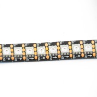 Waterproof IP65 RGB LED strip WS2813B 1m (144 LED/m) black PCB