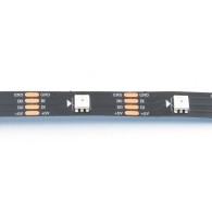 RGB LED strip WS2813 5m (30 LED/m) black PCB