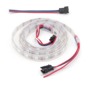 Taśma LED wodoodporna IP67 RGB WS2813 1m (60 LED/m) biała PCB