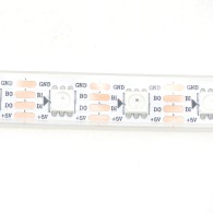 Waterproof IP67 RGB LED strip WS2813 5m (60 LED/m) white PCB
