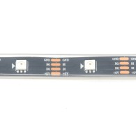 Waterproof IP67 RGB LED strip WS2813 5m (30 LED/m) black PCB