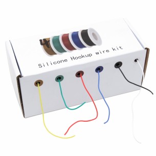 A set of 28AWG silicone single-core wires