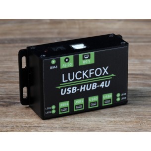 USB-HUB-4U-LF - 4-portowy HUB USB 2.0 (klasa przemysłowa)