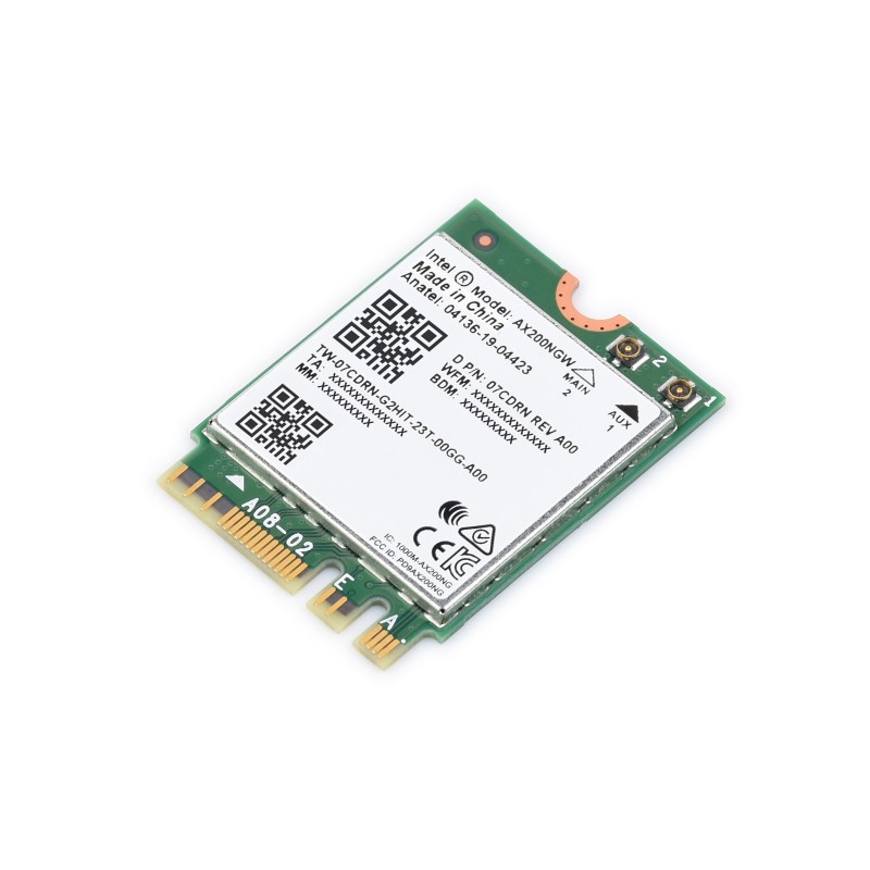 M.2 (A+E Key) Intel AX210 WiFi 6E Network Card for LattePanda