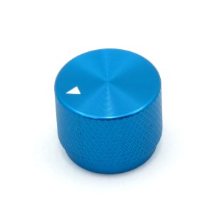 Aluminum knob for potentiometer 20x15mm (blue)
