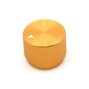 Aluminum knob for potentiometer 20x15mm (gold)