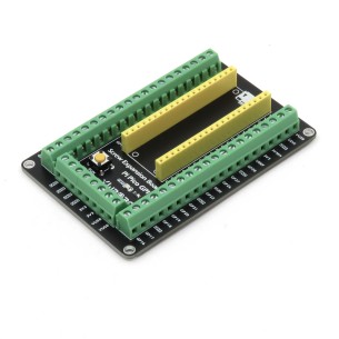 Board with screw connections for Raspberry Pi Pico