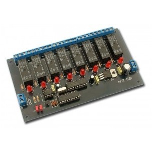 AVT531 C - rs485 blocks - relay outputs card - assembled and running set