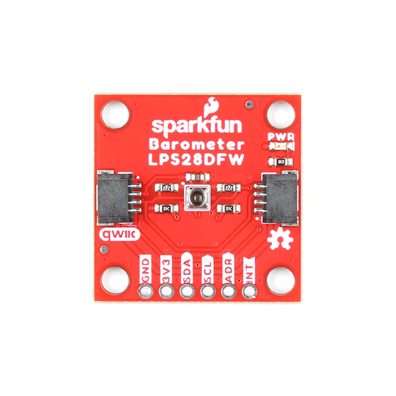 SparkFun Micro Absolute Digital Barometer - LPS28DFW (Qwiic) - SEN-21222 -  SparkFun Electronics