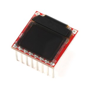 Micro OLED Breakout - module with 0.66" 64x48 OLED display (with connectors)