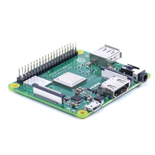 Raspberry Pi 3 model A+ with WiFi 2.4 and 5 GHz and Bluetooth 4.2