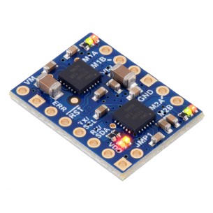 Motoron M2T256 Dual I²C Motor Controller - 2-channel DC motor controller (for installation)