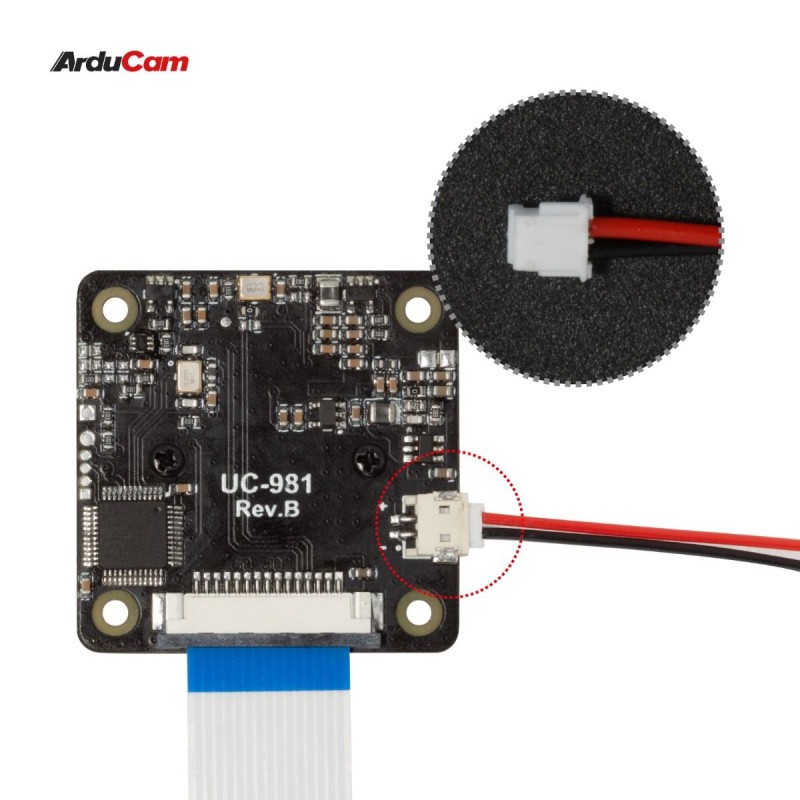 ArduCAM Time of Flight Camera - модуль камери ToF 240x180 для Raspberry Pi