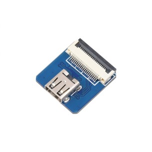 Micro HDMI Adapter Horizontal (B) - Micro HDMI Adapter (straight)