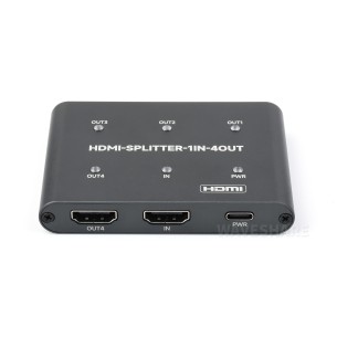 HDMI-SPLITTER-1IN-4OUT - 4-kanałowy rozdzielacz wideo HDMI 4K