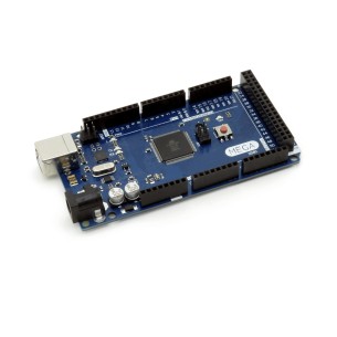 Board with ATmega2560 microcontroller compatible with Arduino Mega2560 R3