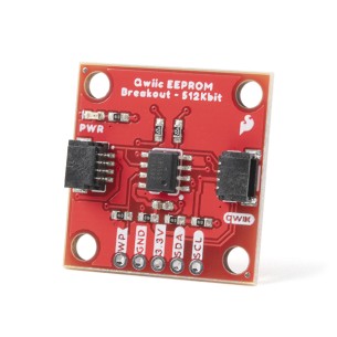 Qwiic EEPROM - module with 512kbit (64kB) EEPROM memory
