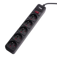 Surge Protector Akyga AK-SP-05A 5 French Sockets CEE 7/5 (Type E) 1.8 m