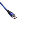 Cable USB Akyga AK-USB-43 USB type C (m) / USB type C (m) magnetic ver. 2.0 2.0m