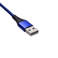 Cable USB Akyga AK-USB-42 USB type C (m) / USB type C (m) magnetic ver. 2.0 1.0m