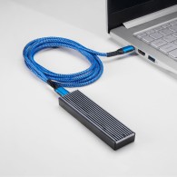 Cable USB Akyga AK-USB-36 USB type C (m) / USB type C (m) ver. 2.0 100W 0.5m