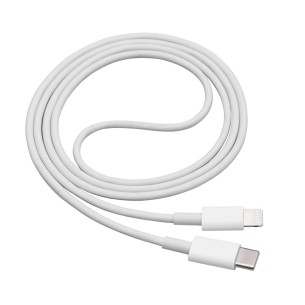 Cable USB Akyga USB type C (m) / Lightning (m) 1.0m