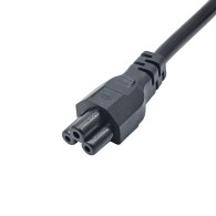 Kabel zasilający do notebooka Akyga AK-NB-08A koniczynka IEC C5  CEE 7/7 1m