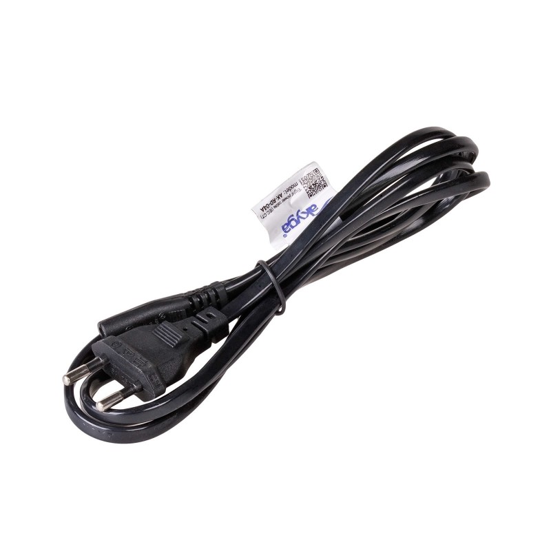 Kabel zasilający Akyga AK-RD-04A ósemka CCA CEE 7/16 / IEC C7 0.5 m
