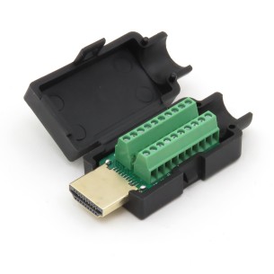 Adapter HDMI na złącza terminalowe