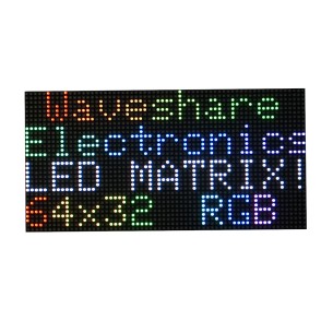RGB-Matrix-P2.5-64x32 - RGB 64x32 (2.5mm) LED matrix display
