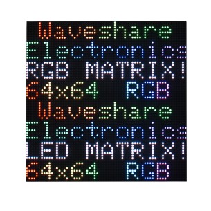 RGB-Matrix-P2-64x64 - RGB 64x64 (2mm) LED matrix display