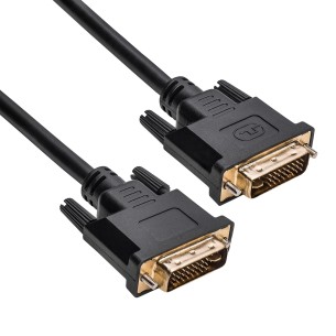 Cable DVI Akyga AK-AV-02 ver. 24+5 pin 1.8m